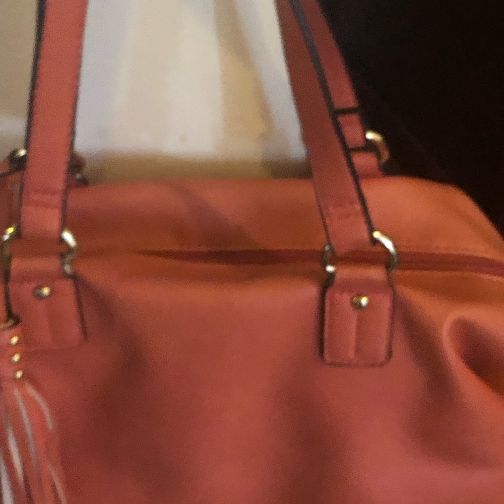 Large orange bag